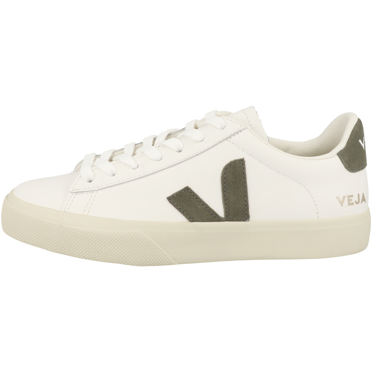 VEJA Campo Chromefree Leather Sneaker low weiss