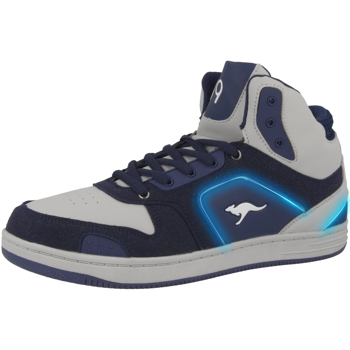 KangaROOS K-BaskLED II Schuhe blau