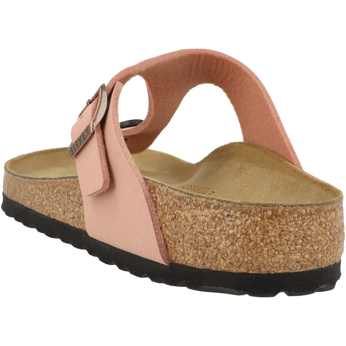 Birkenstock Gizeh Birko-Flor Nubuk Zehensandale normal rosa