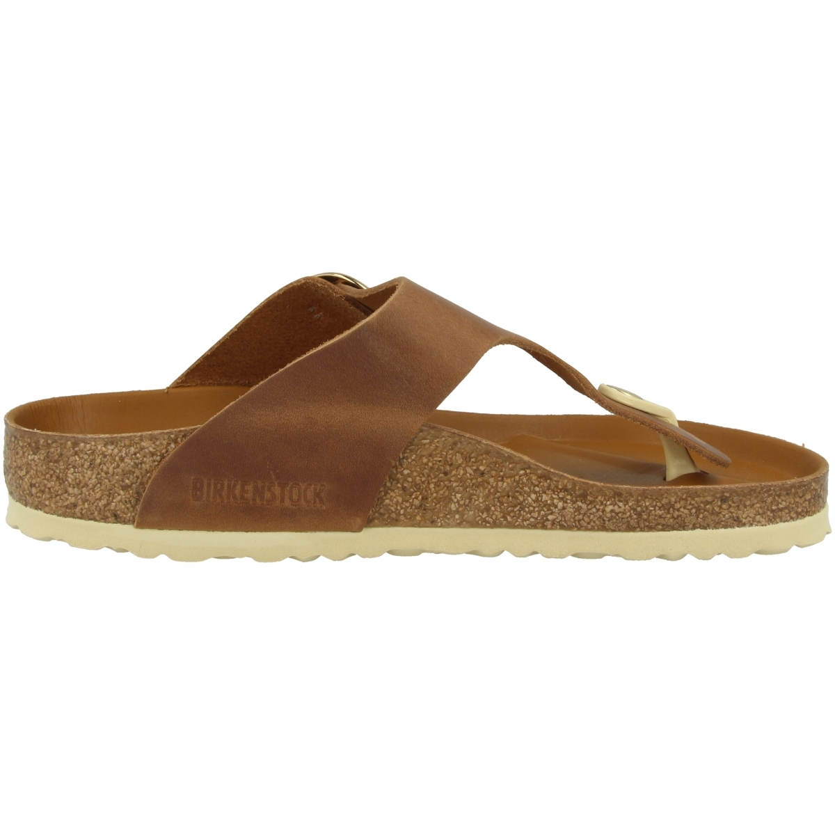 Birkenstock Gizeh Big Buckle Naturleder Sandale normal braun