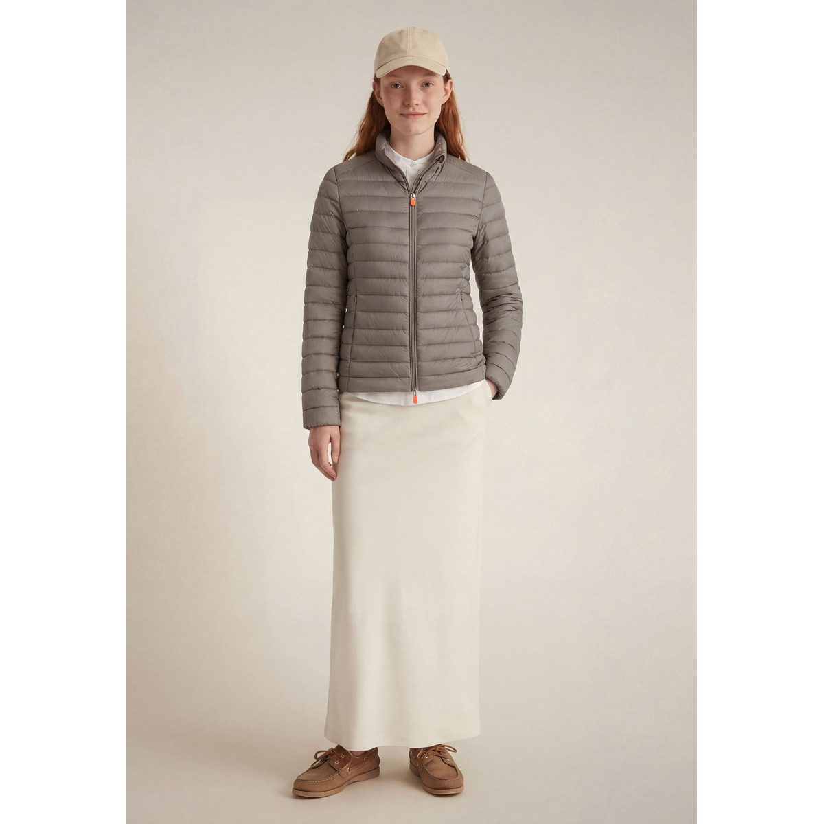 Save the Duck Carly Steppjacke dunkelgrau
