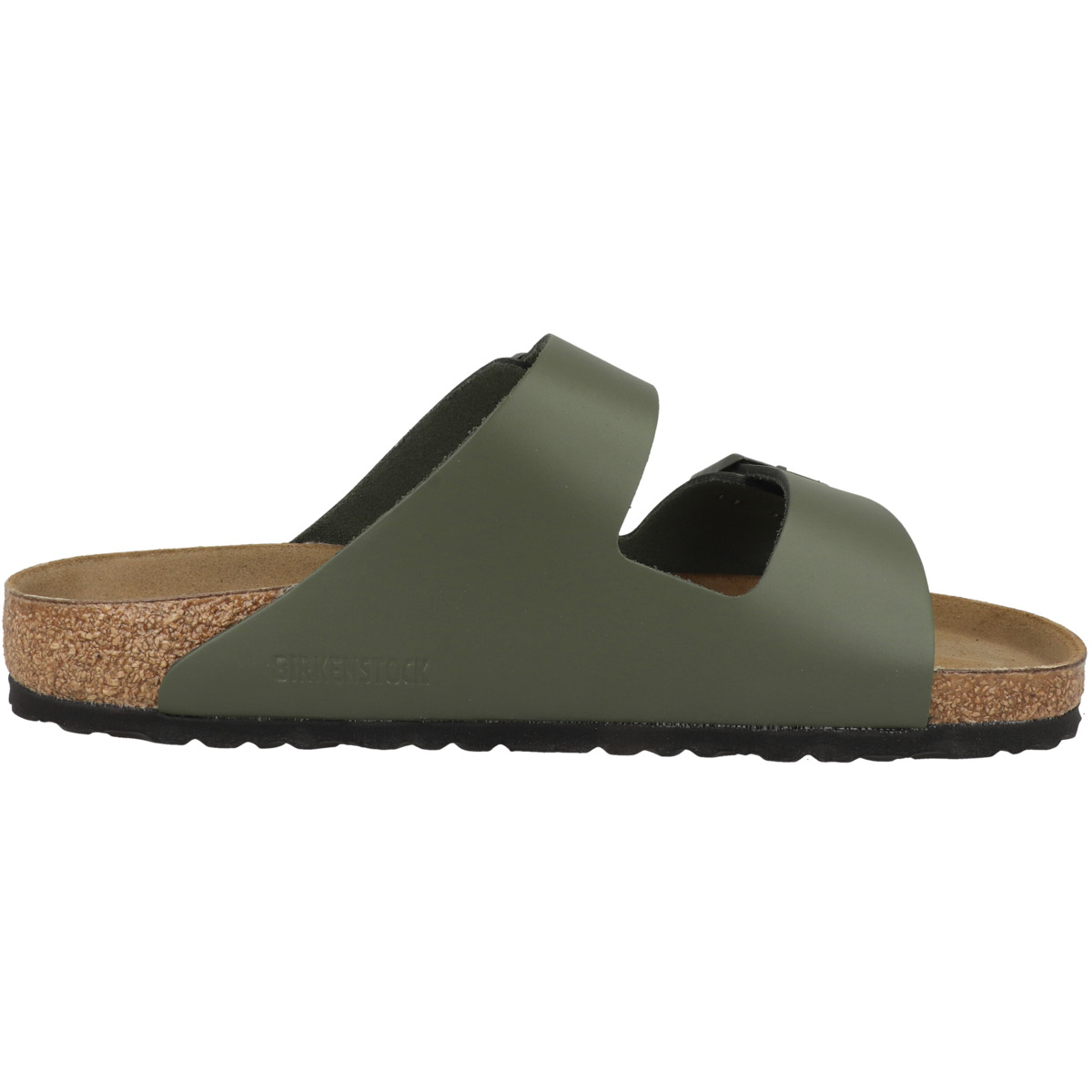 Birkenstock Arizona Naturleder Sandale normal dunkelgruen