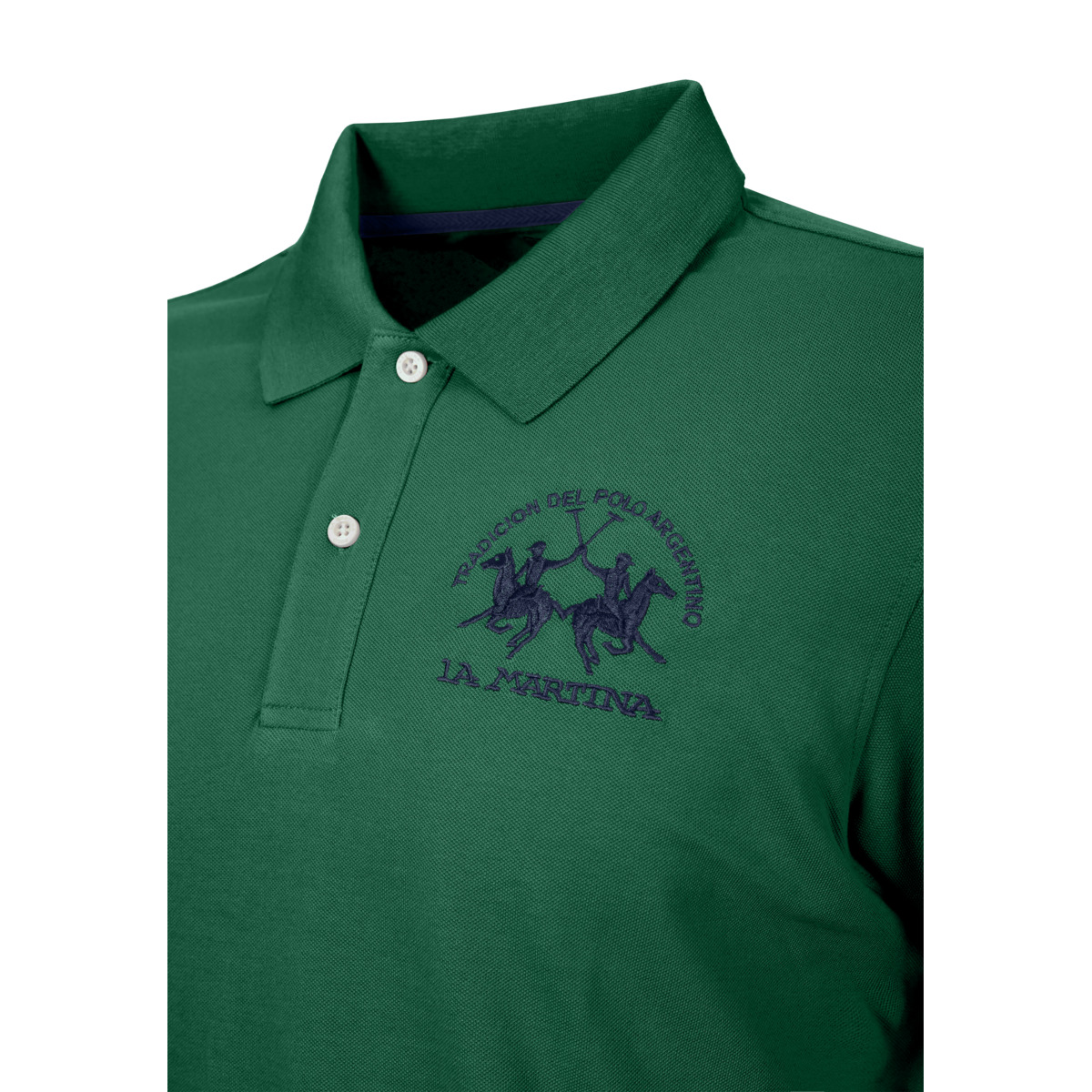 La Martina MCP001 Poloshirt dunkelgruen