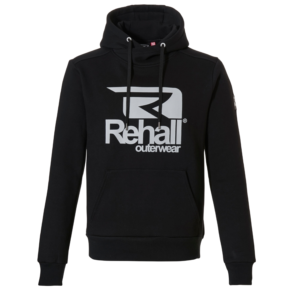 Rehall Daron-R Logo Kapuzenpullover schwarz