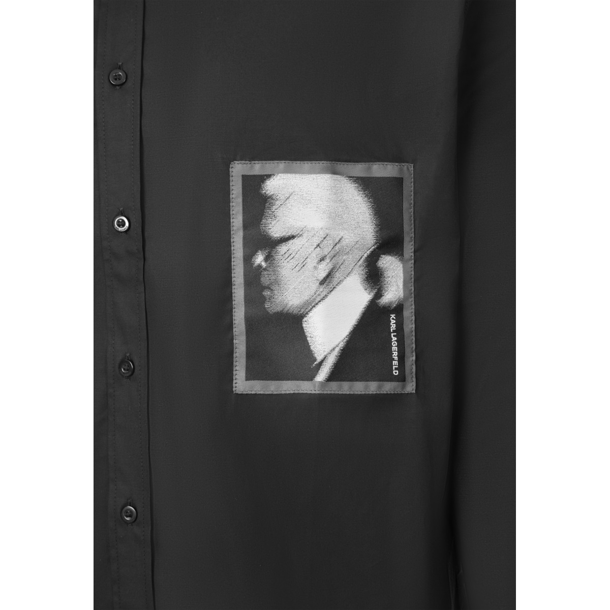 KARL LAGERFELD 605935 Hemd schwarz