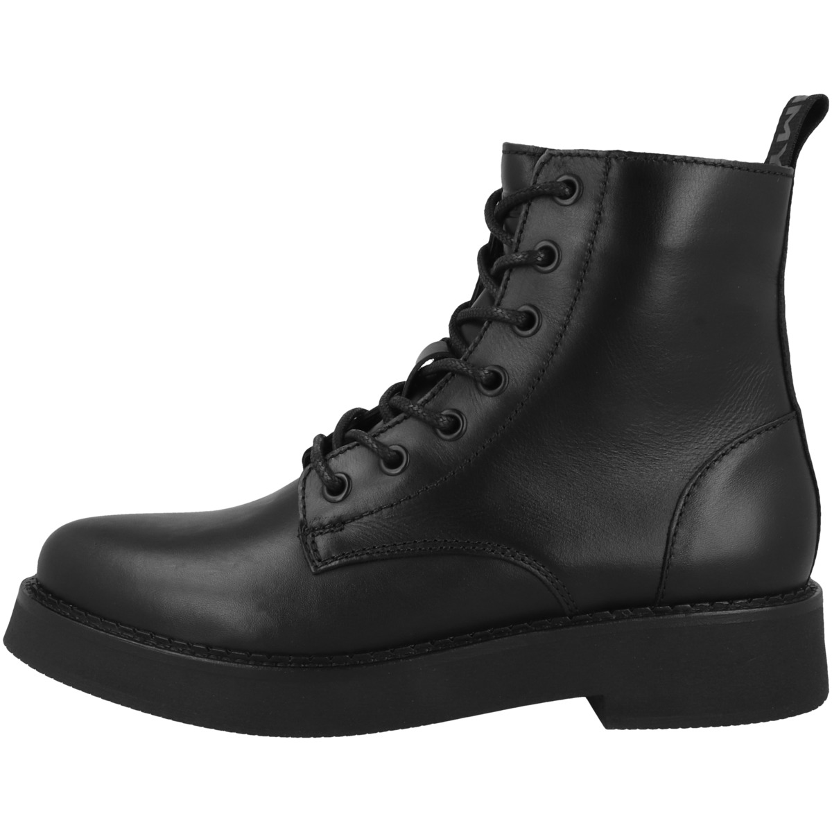 Tommy Hilfiger Tommy Jeans Lace Up Flat Boots schwarz