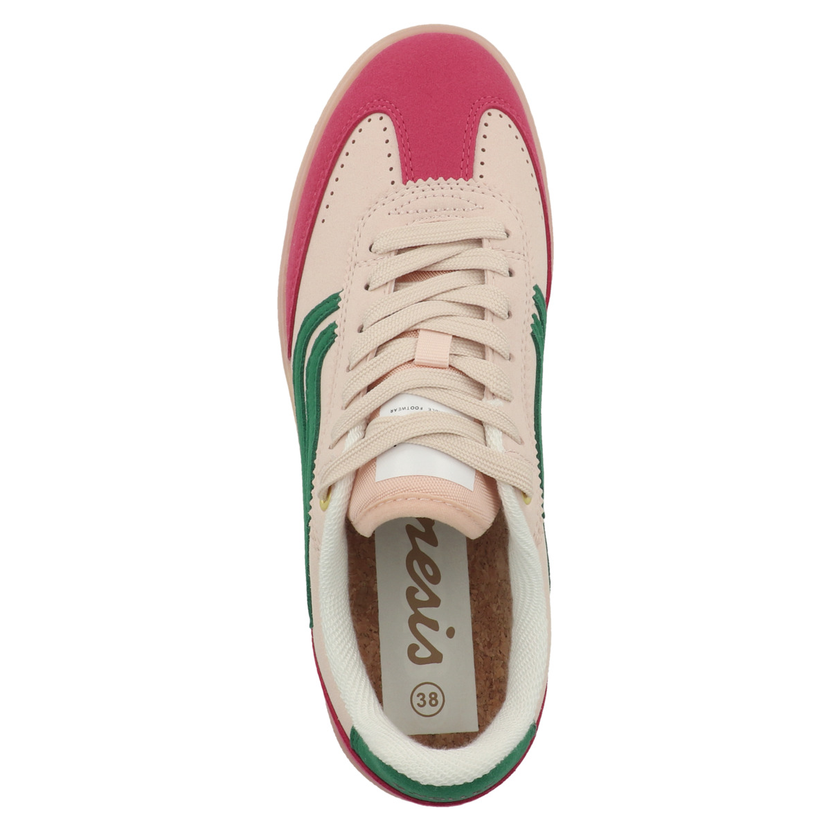 Genesis G-Volley Hairy Sneaker low pink