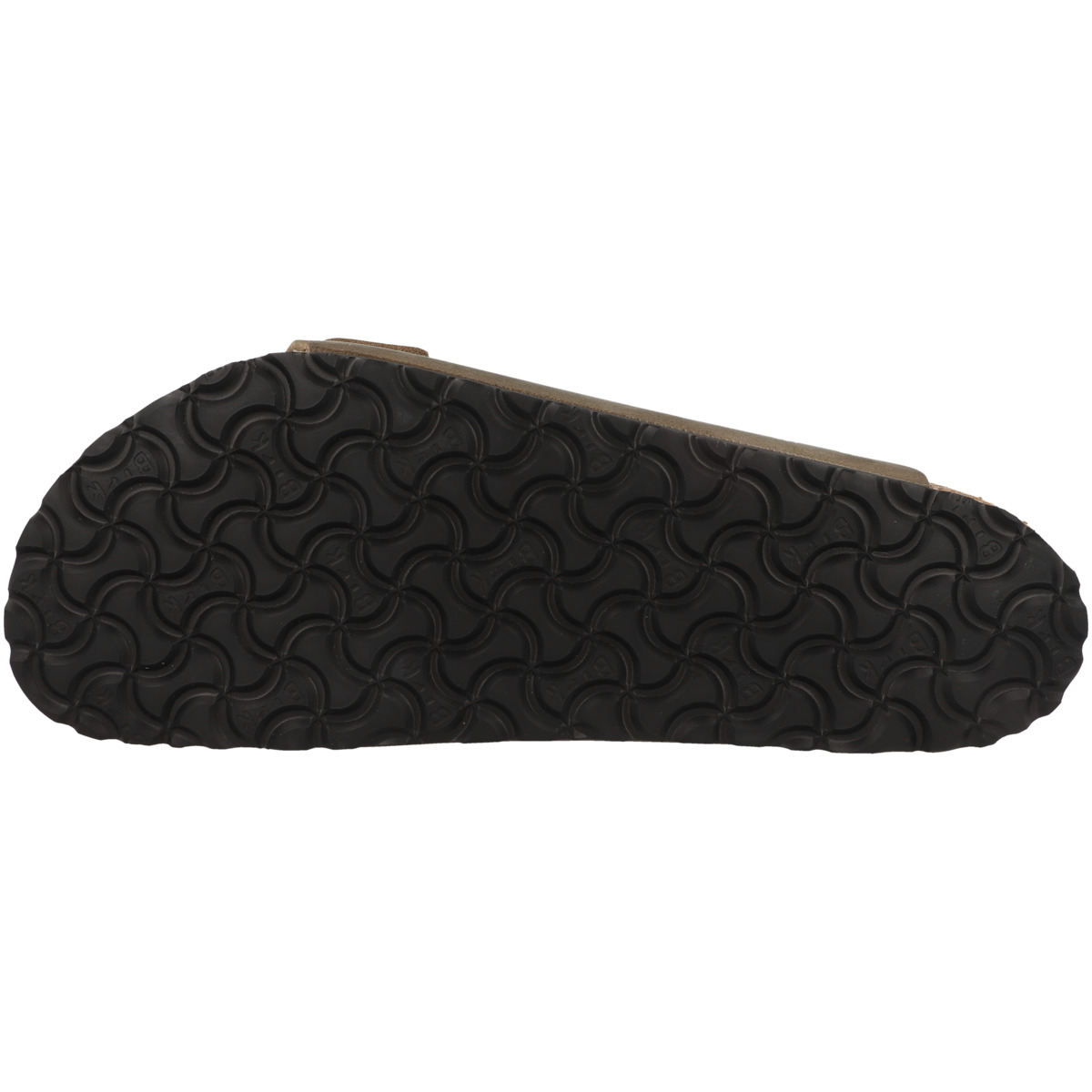 Birkenstock Arizona geöltes Nubukleder Sandale normal dunkelgruen