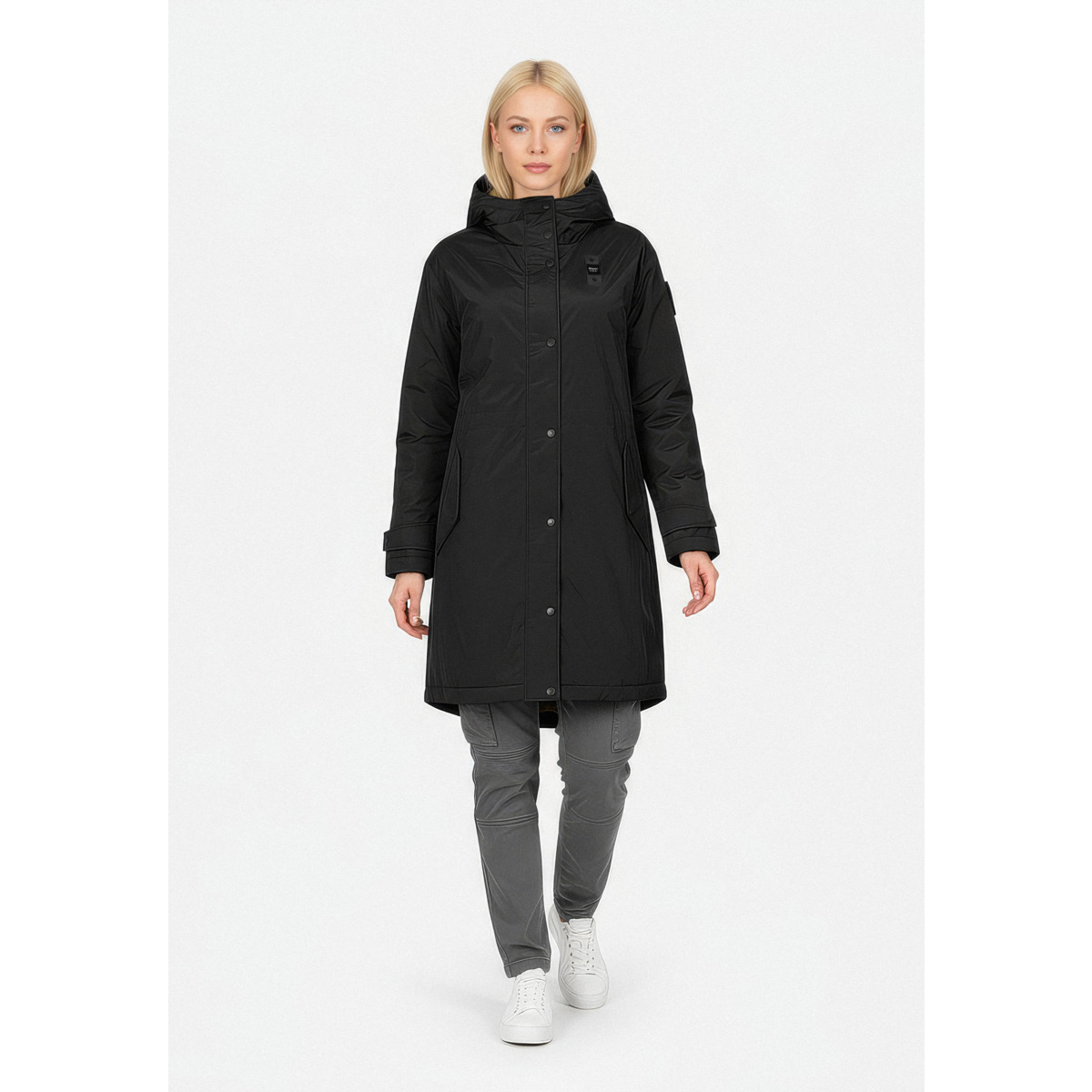 Blauer Payne Parka schwarz