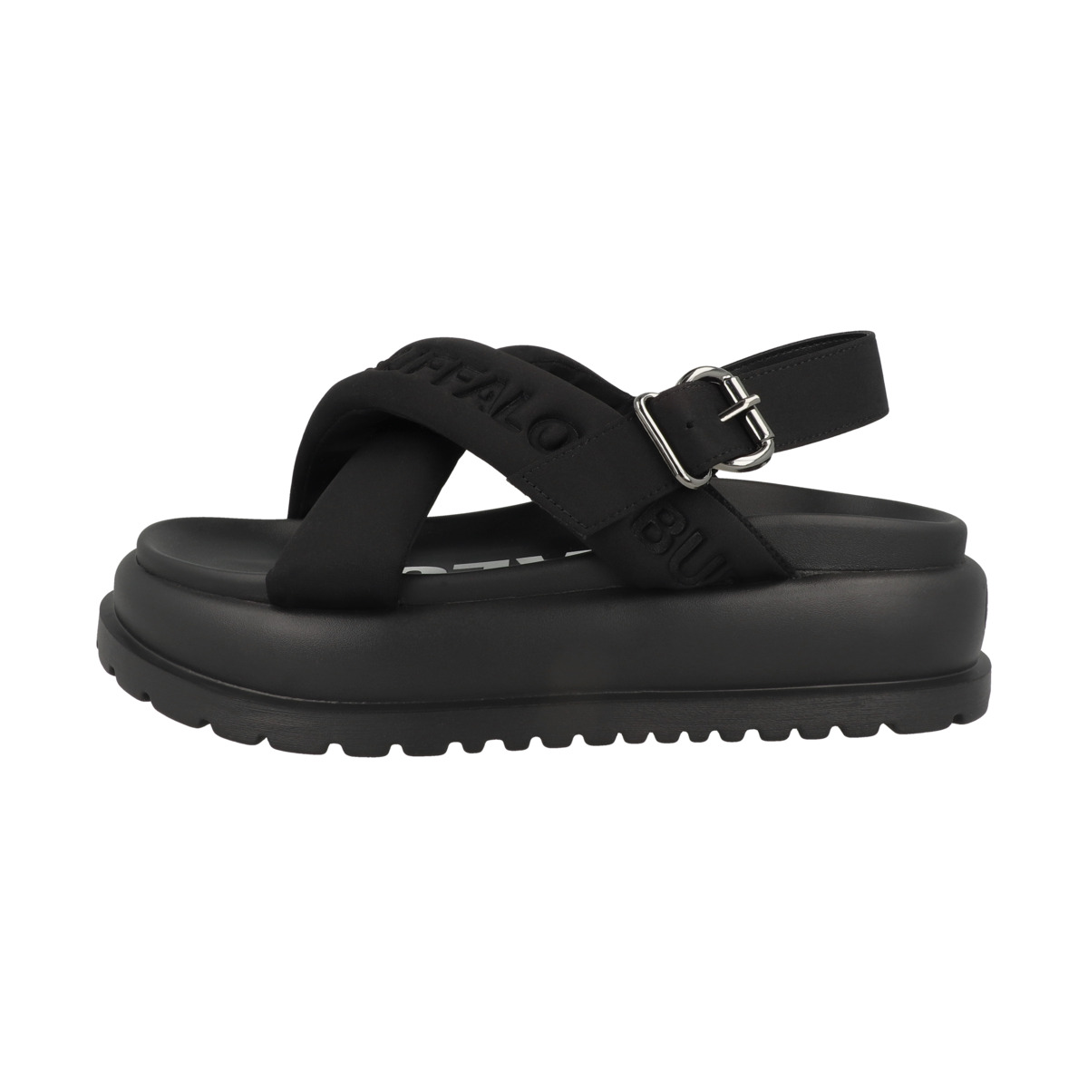 Buffalo Palma Cross Sandale schwarz