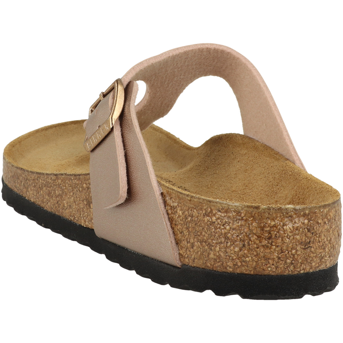 Birkenstock Gizeh Birko-Flor Metallic Sandale normal hellbraun