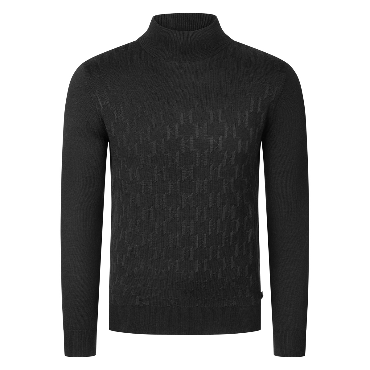 KARL LAGERFELD 655012 Langarmshirt schwarz