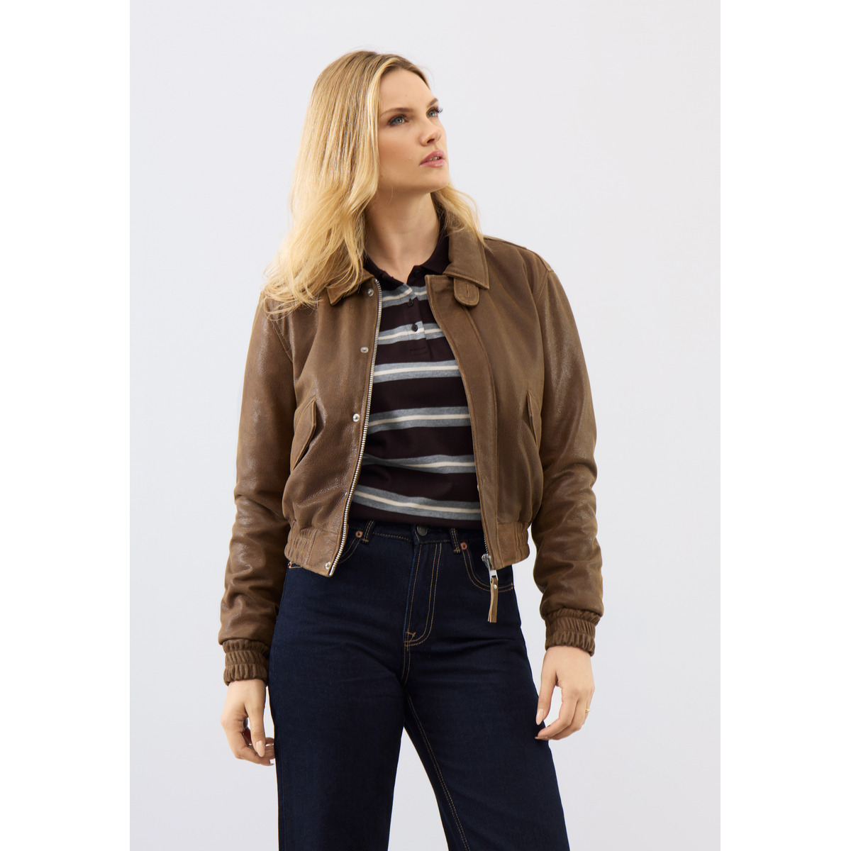 Bolongaro Trevor Kori Jacket Lederjacke braun