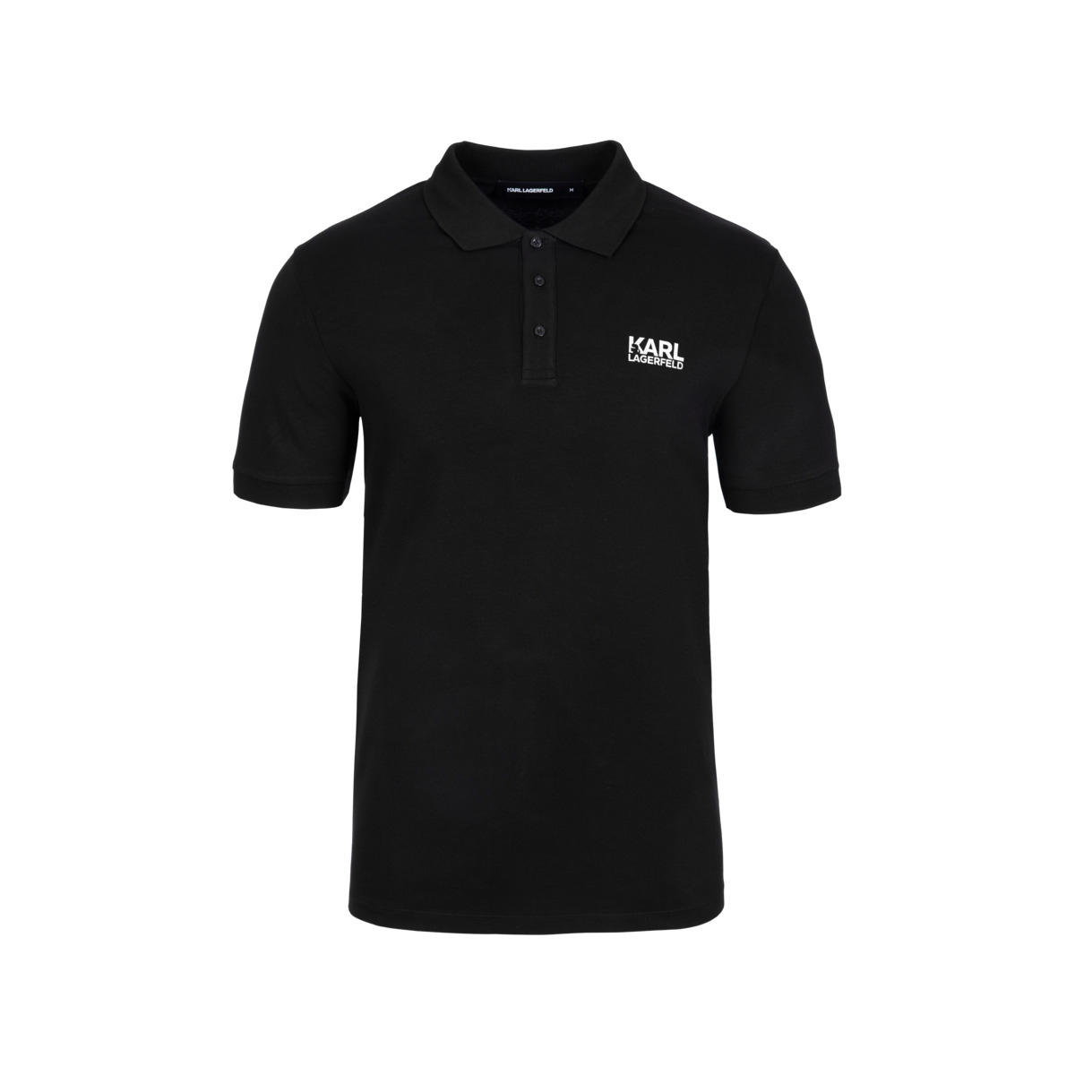 KARL LAGERFELD 745088 Poloshirt schwarz