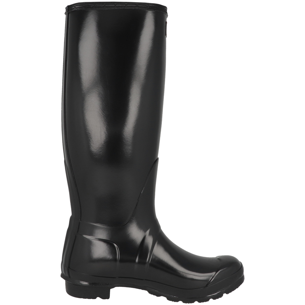 Hunter Womens Original Tall Gloss Boot Gummistiefel schwarz
