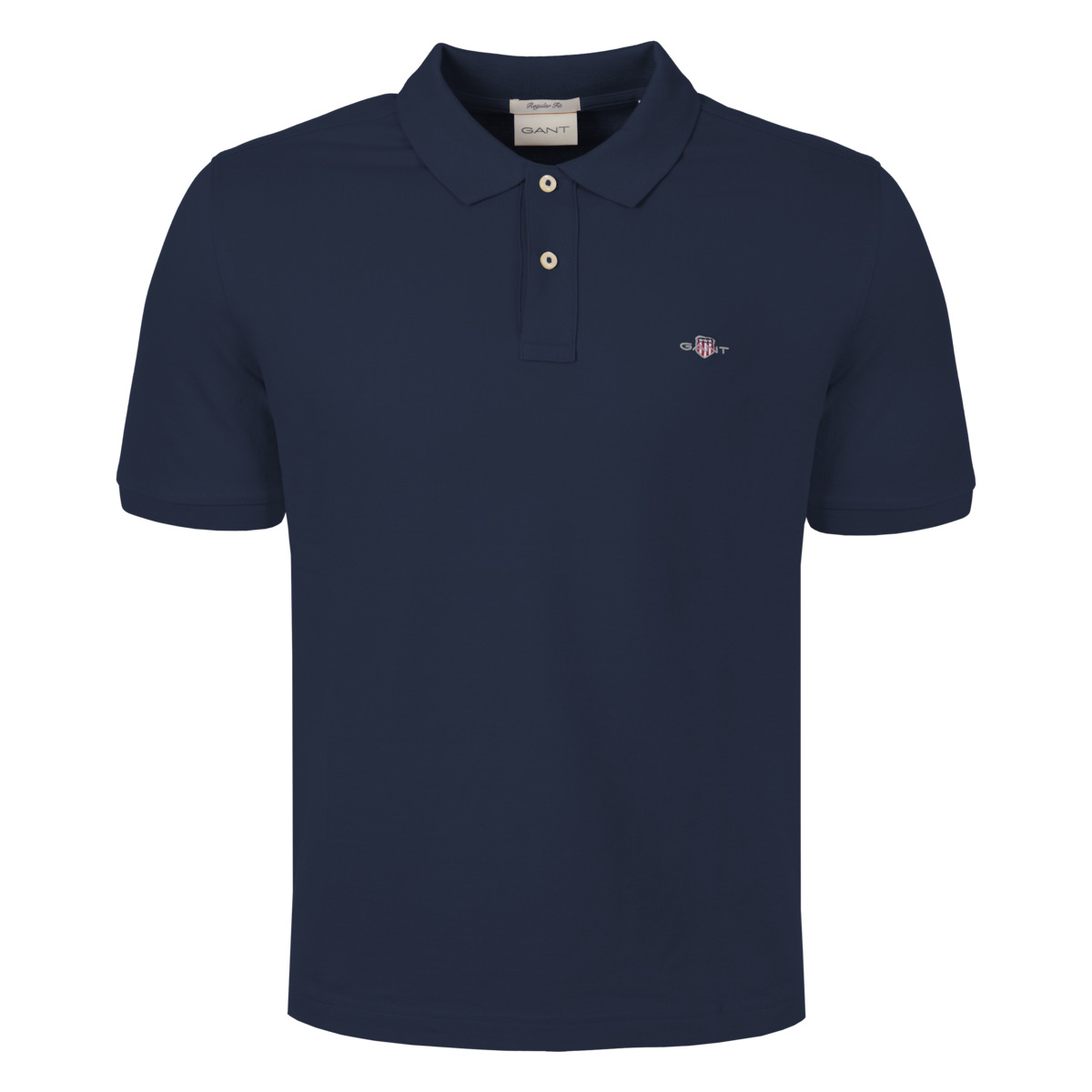 GANT Reg Shield SS Pique Poloshirt dunkelblau