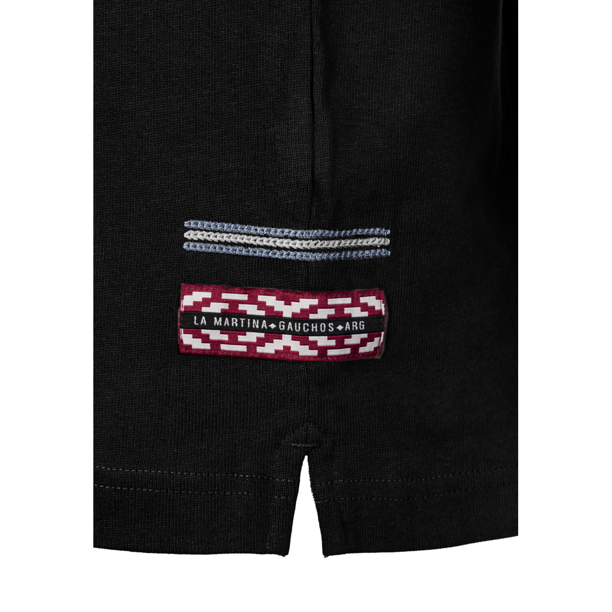 La Martina MBP304 Poloshirt schwarz