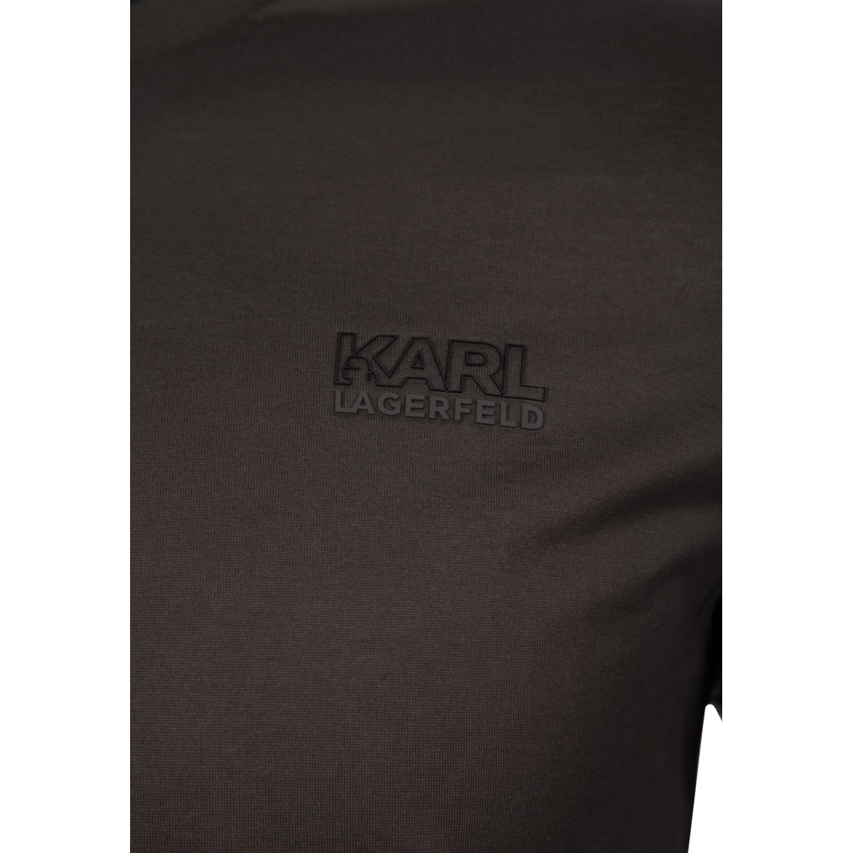 KARL LAGERFELD 755001 Langarmshirt dunkelbraun