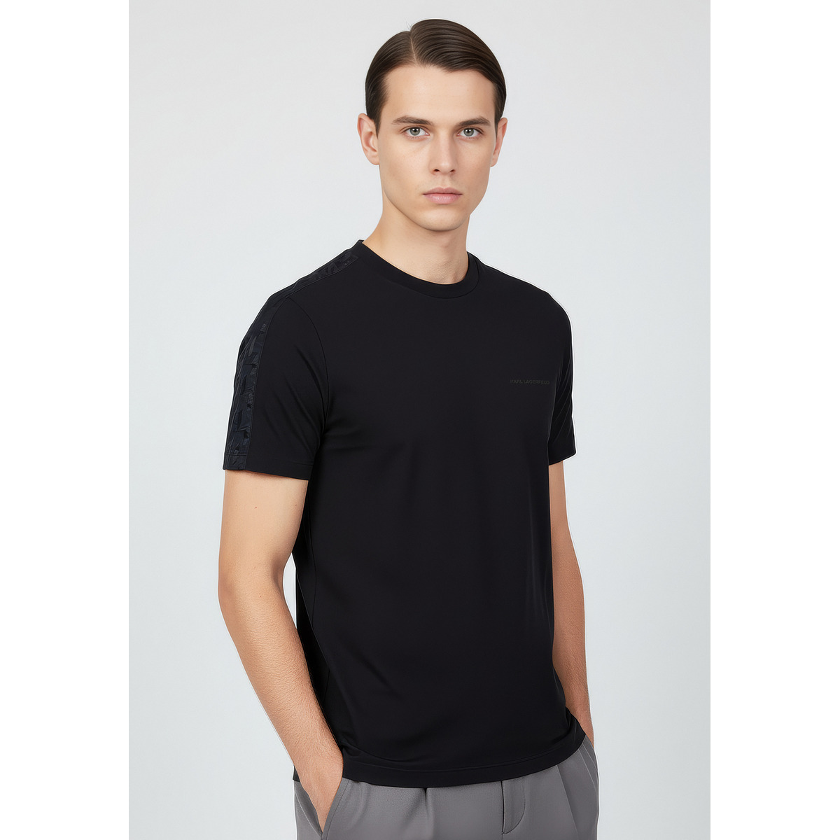 KARL LAGERFELD 755049 T-Shirt schwarz