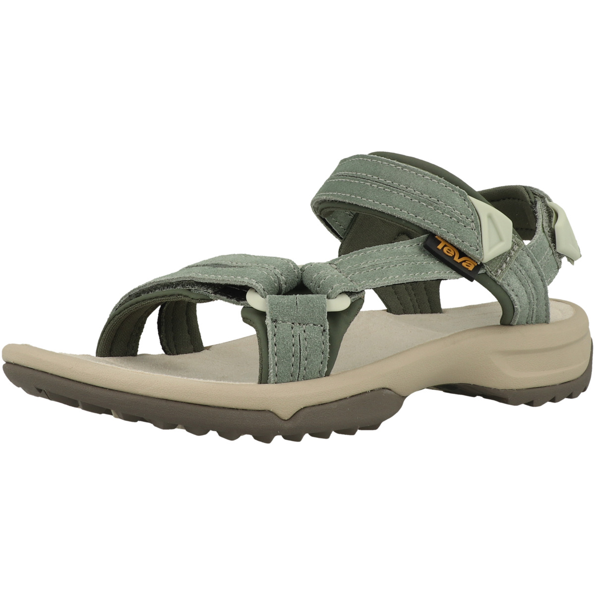 Teva Terra Fi Lite Suede Trekkingsandale hellgruen