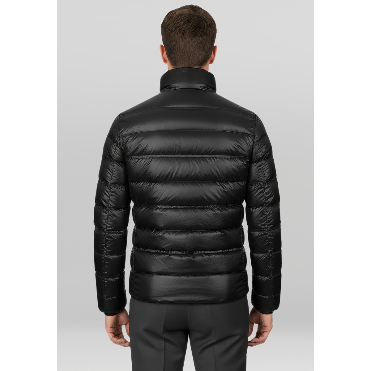 Blauer Belmont Daunenjacke schwarz
