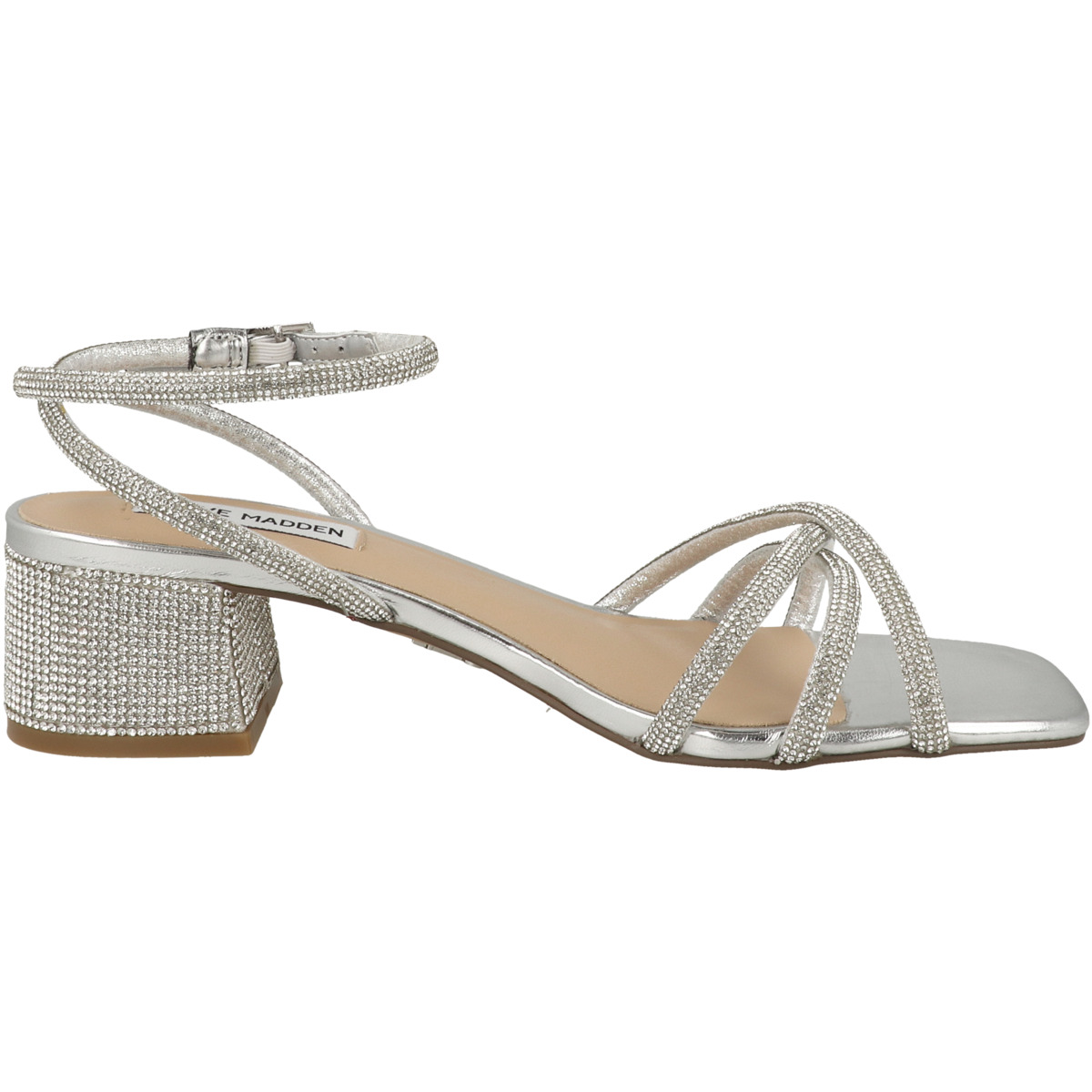 Steve Madden Cerena Sandalette silber