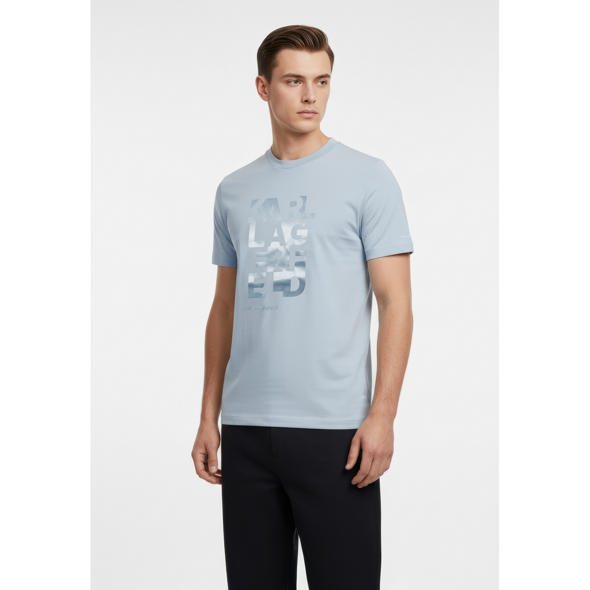 KARL LAGERFELD 755053 T-Shirt hellblau
