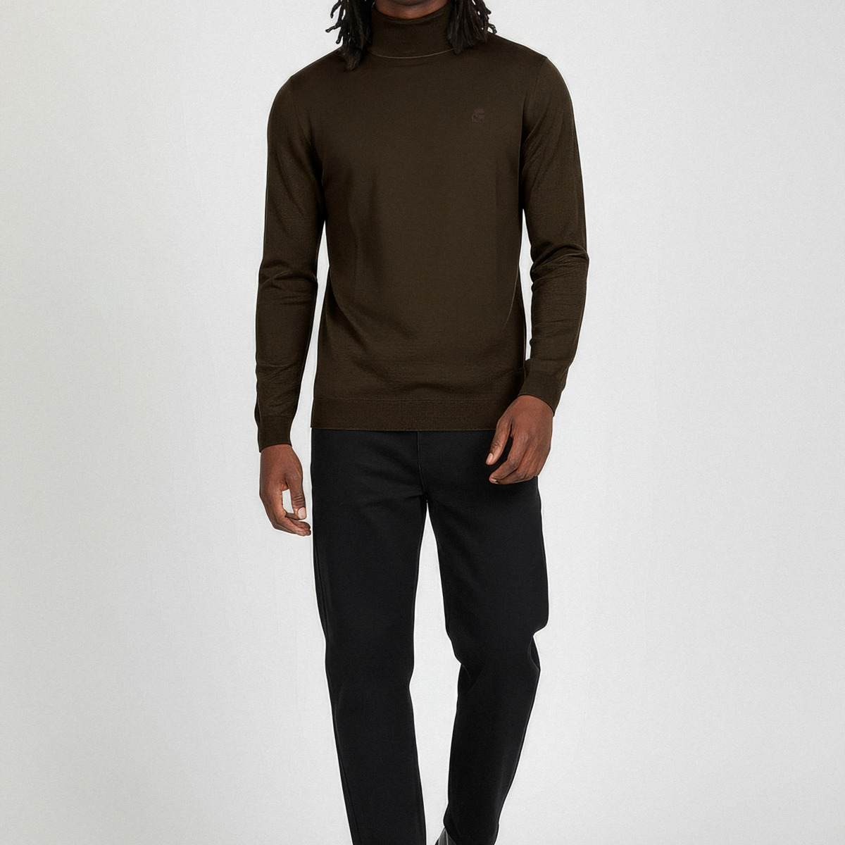 KARL LAGERFELD 655002 Pullover dunkelbraun