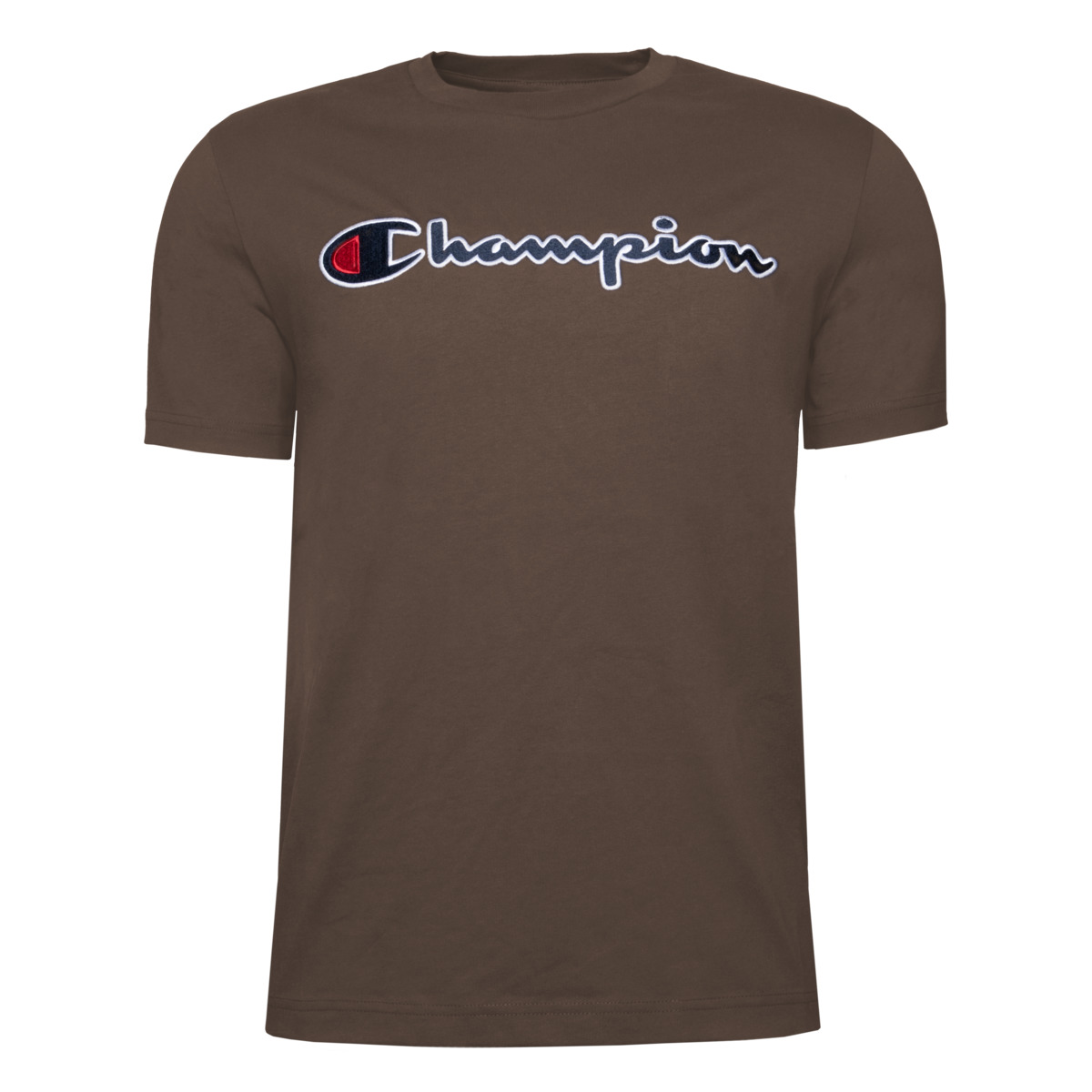 Champion Crewneck T-Shirt braun