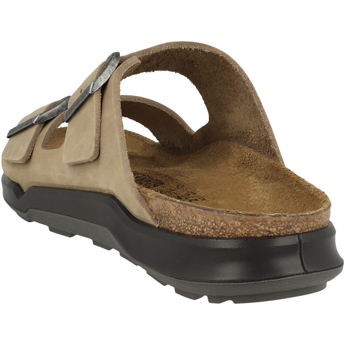 Birkenstock Arizona CT geöltes Nubukleder Sandale normal braun