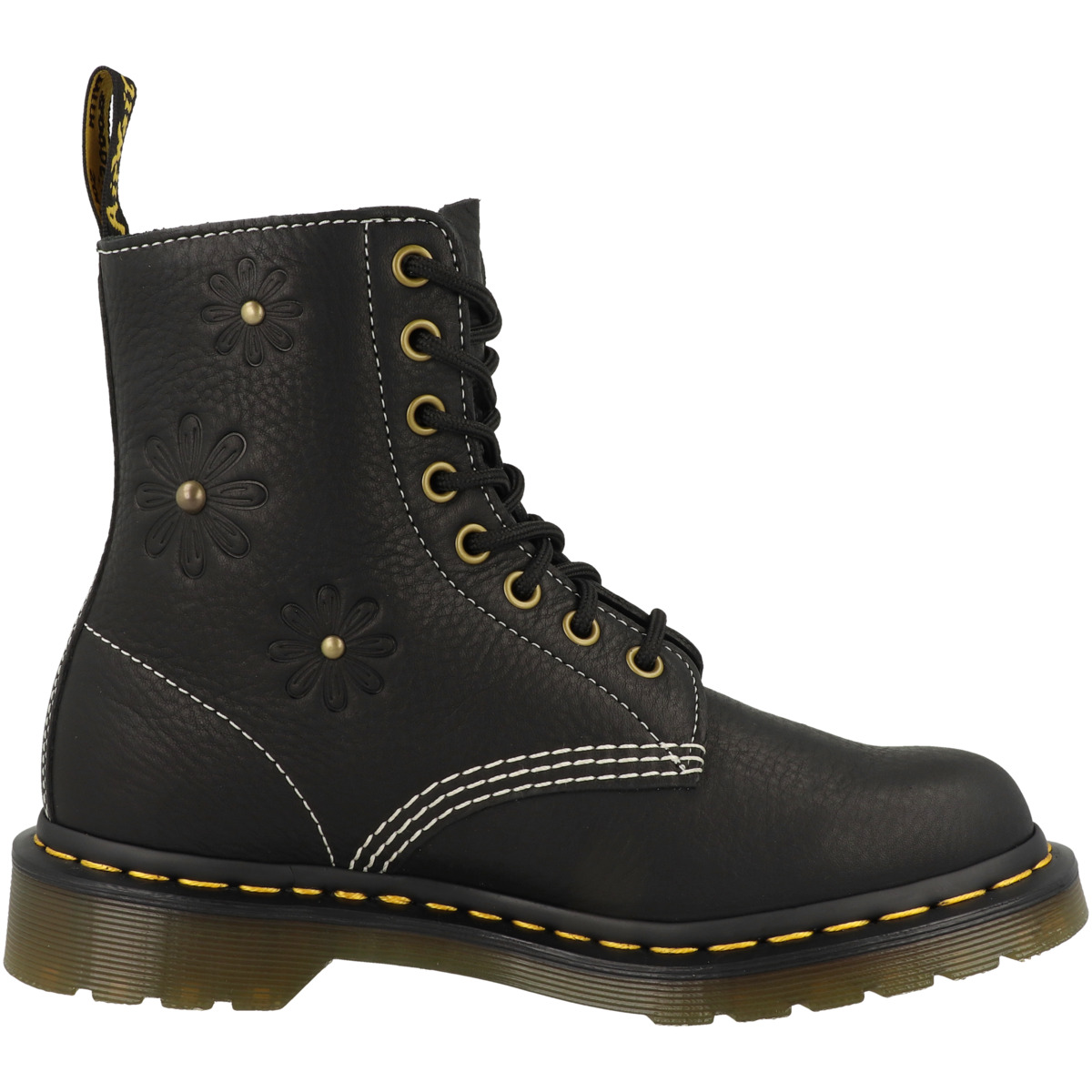 Dr. Martens 1460 Pascal Flower Boots schwarz
