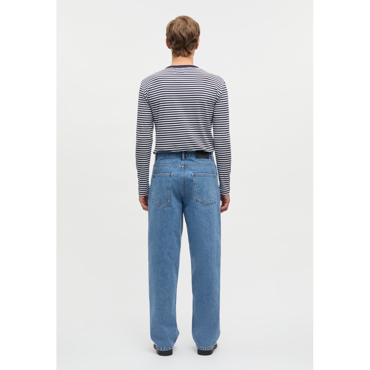 Mads Norgaard Duo Rib Tobias Langarmshirt multicolor