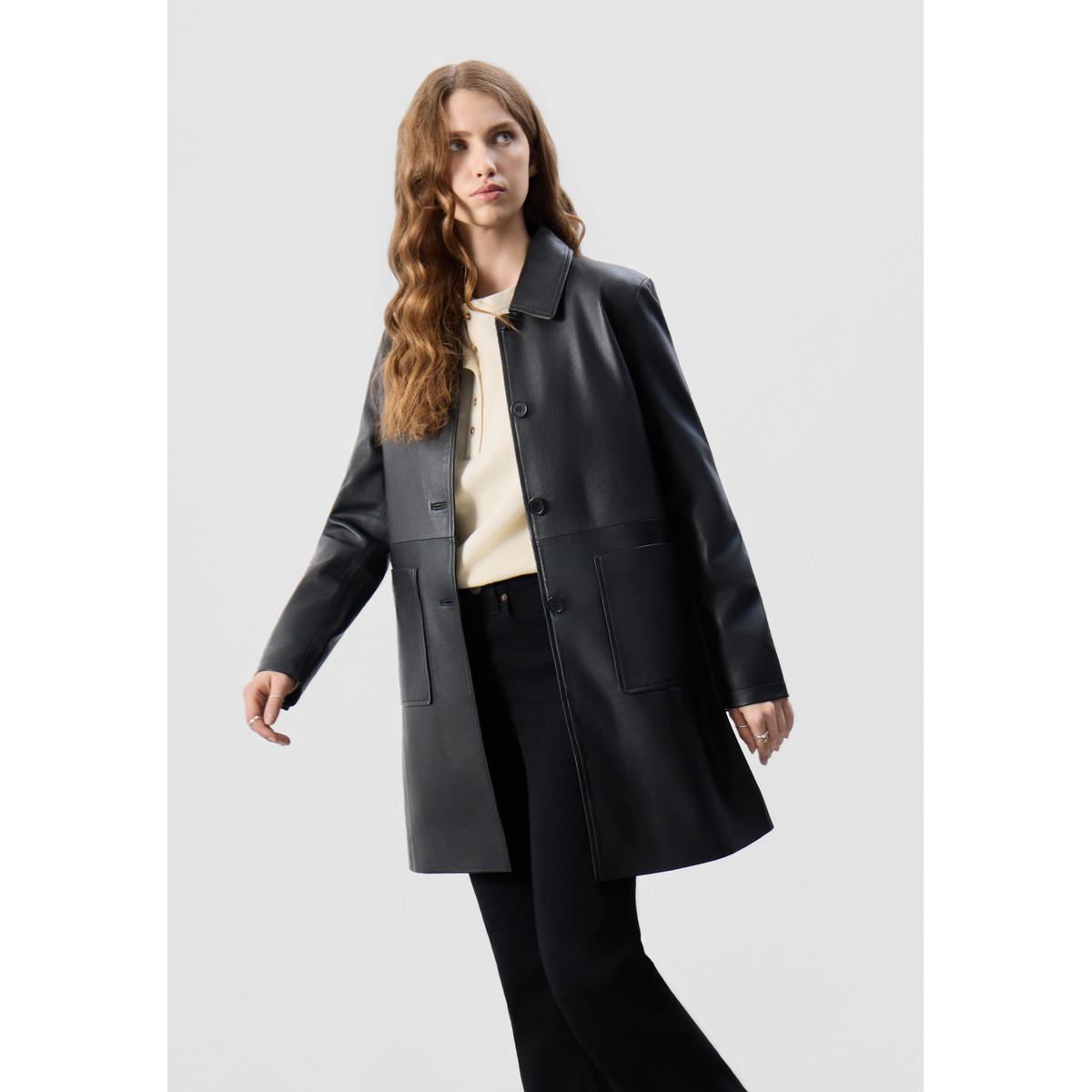 Bolongaro Trevor Jenny Mac Lederjacke schwarz