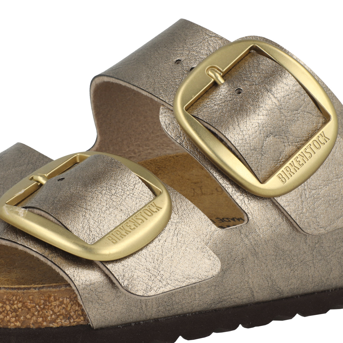 Birkenstock Arizona Big Buckle Birko-Flor Graceful Sandale normal hellbraun