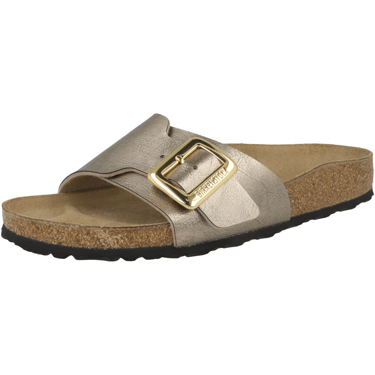 Birkenstock Catalina Cushion Buckle Birko-Flor Sandale schmal braun