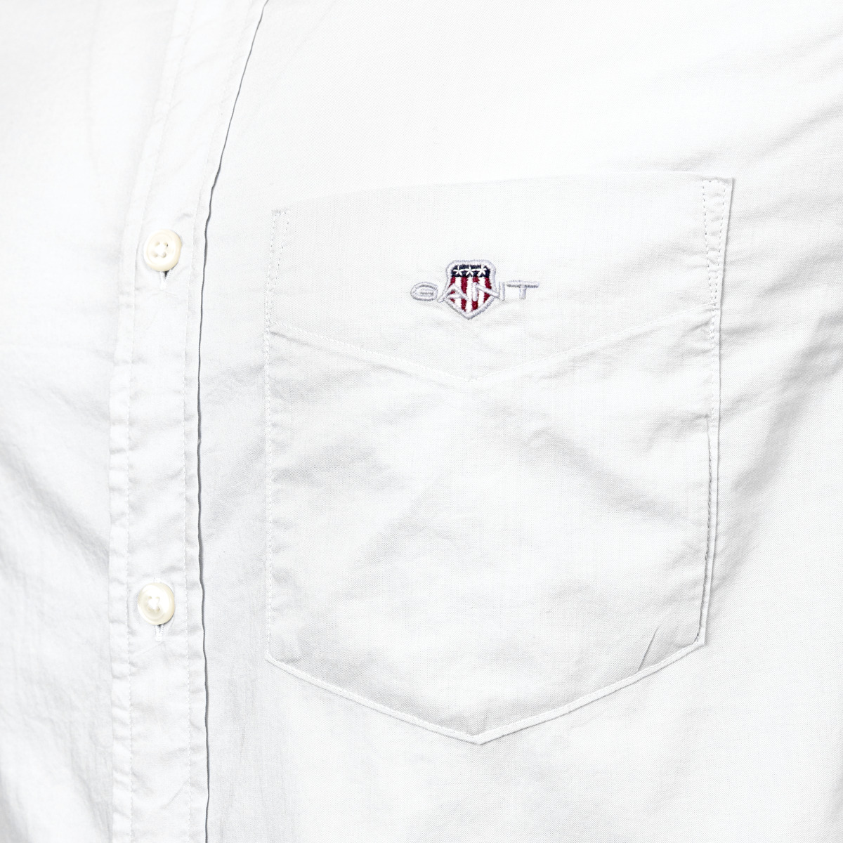 GANT Reg Classic Poplin Hemd weiss