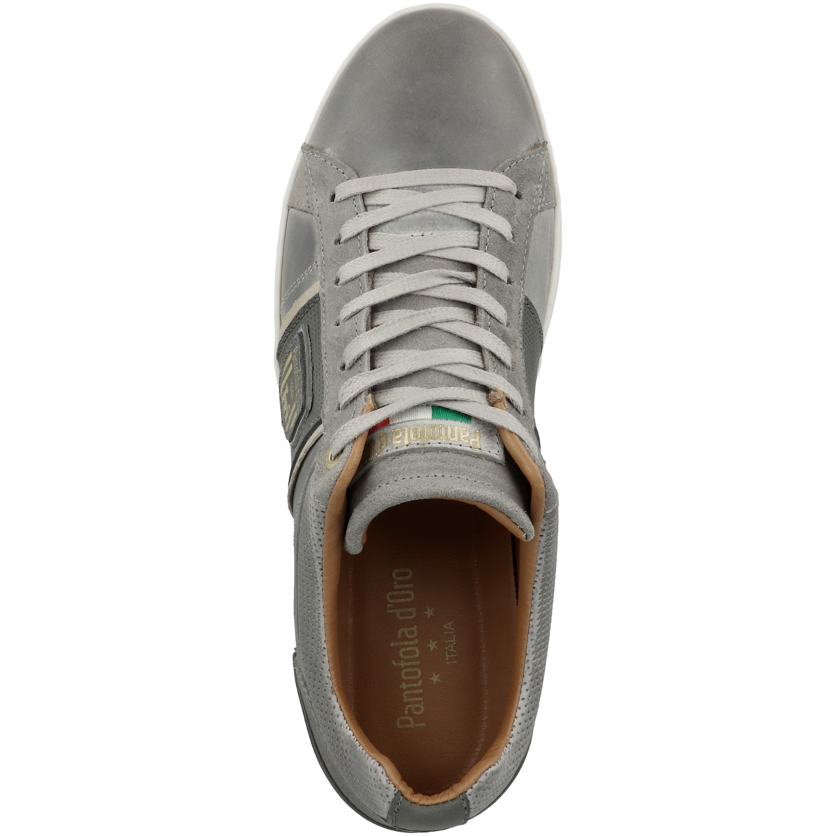 Pantofola d Oro Torretta Uomo Low Sneaker grau