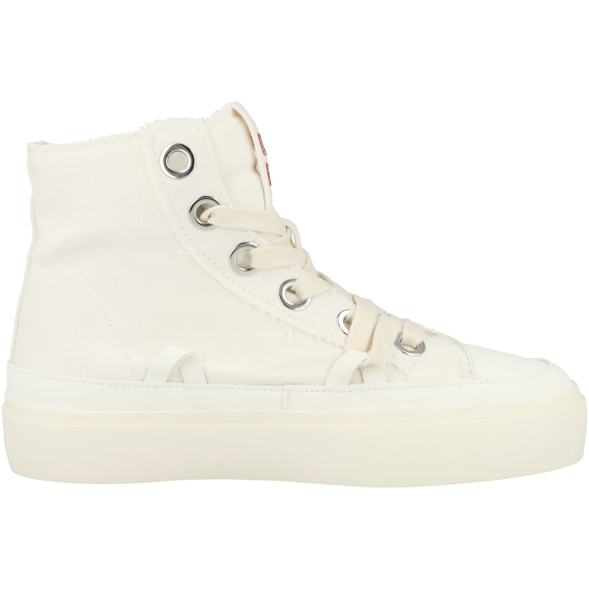 Inuikii Matilda High Top Distressed Sneaker high creme