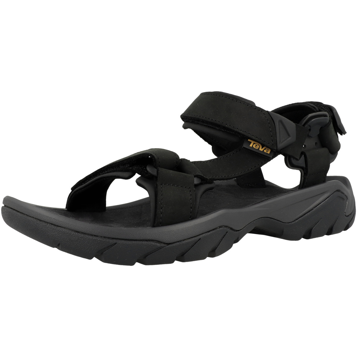 Teva Terra Fi 5 Universal Leather Sandale schwarz