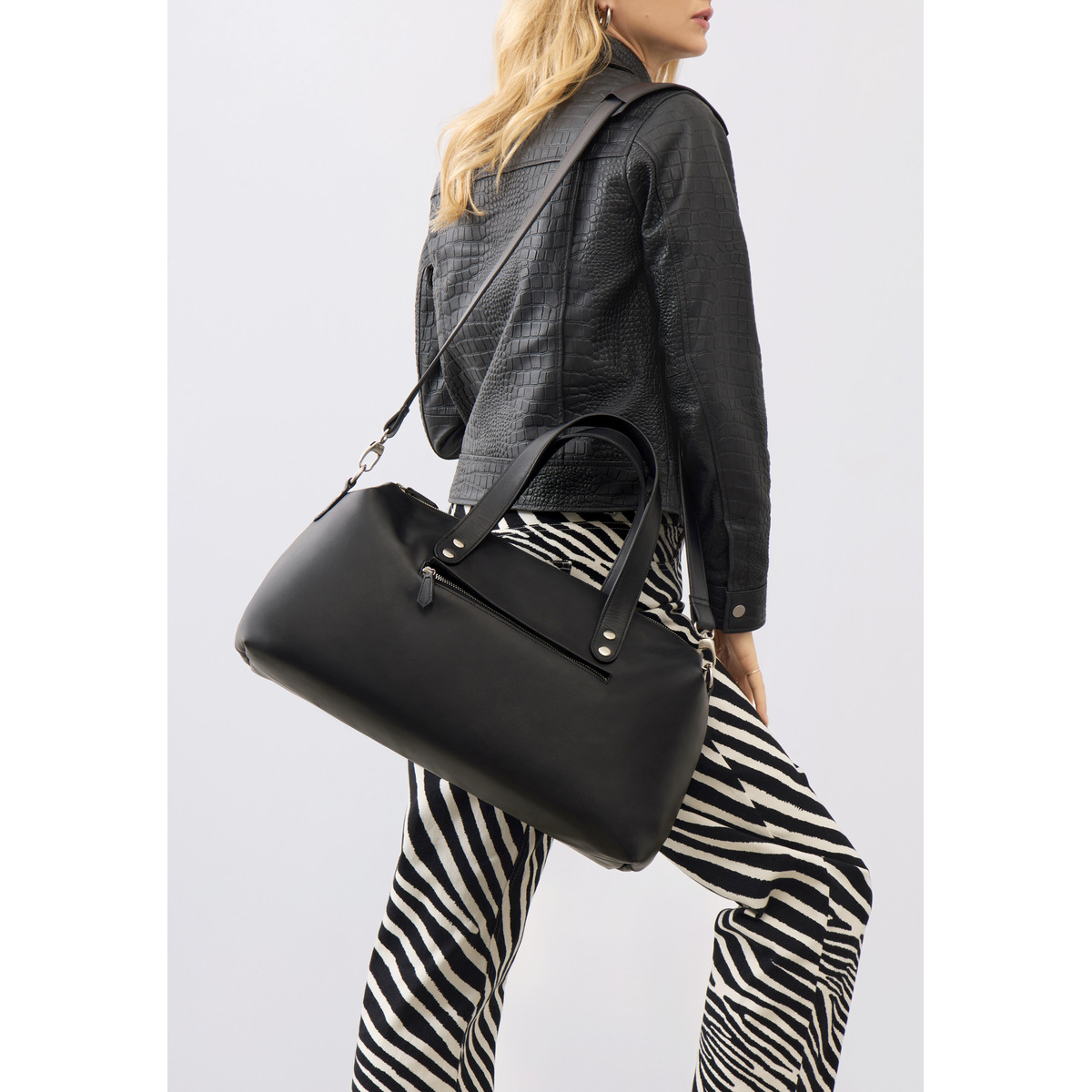 Bolongaro Trevor Holloway Tote Weekend Bag schwarz
