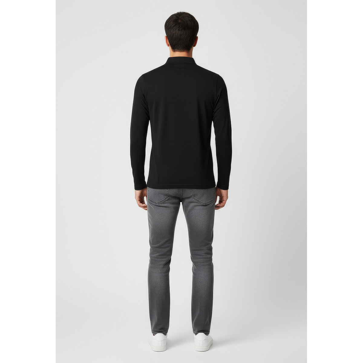 KARL LAGERFELD 745002 Poloshirt schwarz