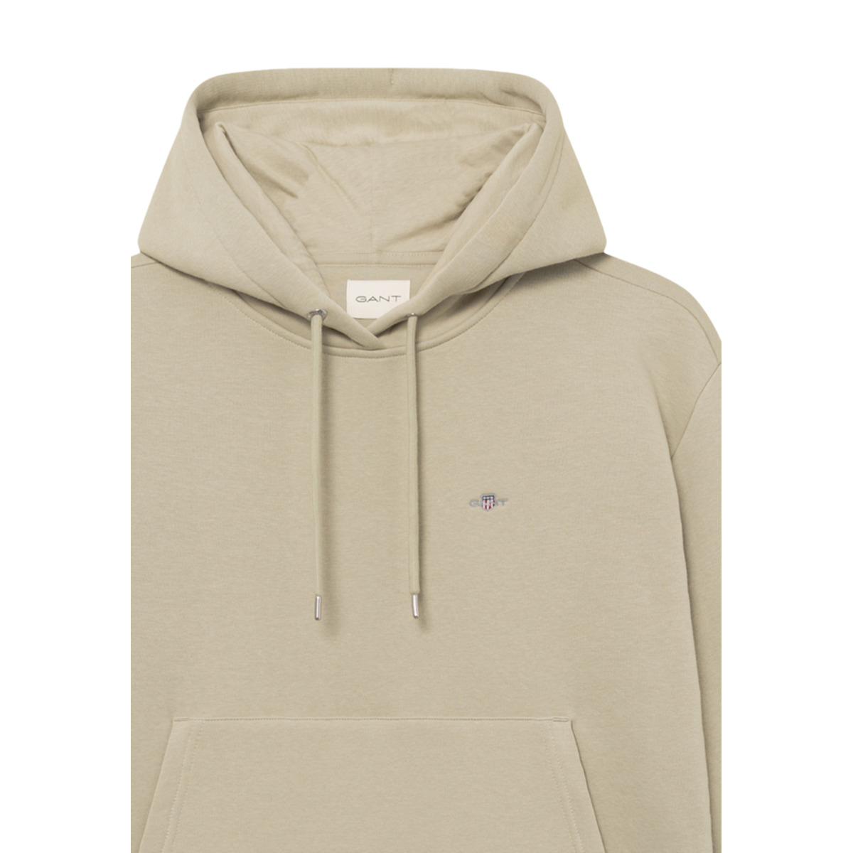 GANT Shield  Hoodie hellbraun
