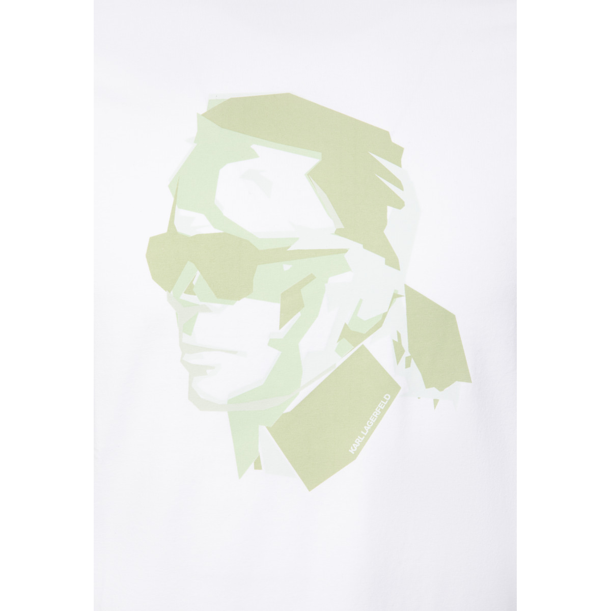KARL LAGERFELD 755400 T-Shirt weiss/gruen
