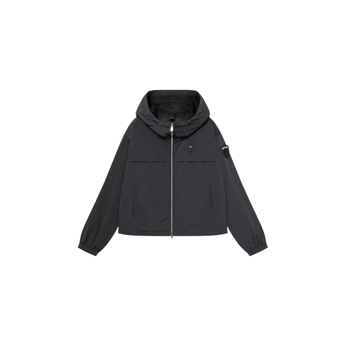 Blauer Burrage Übergangsjacke schwarz