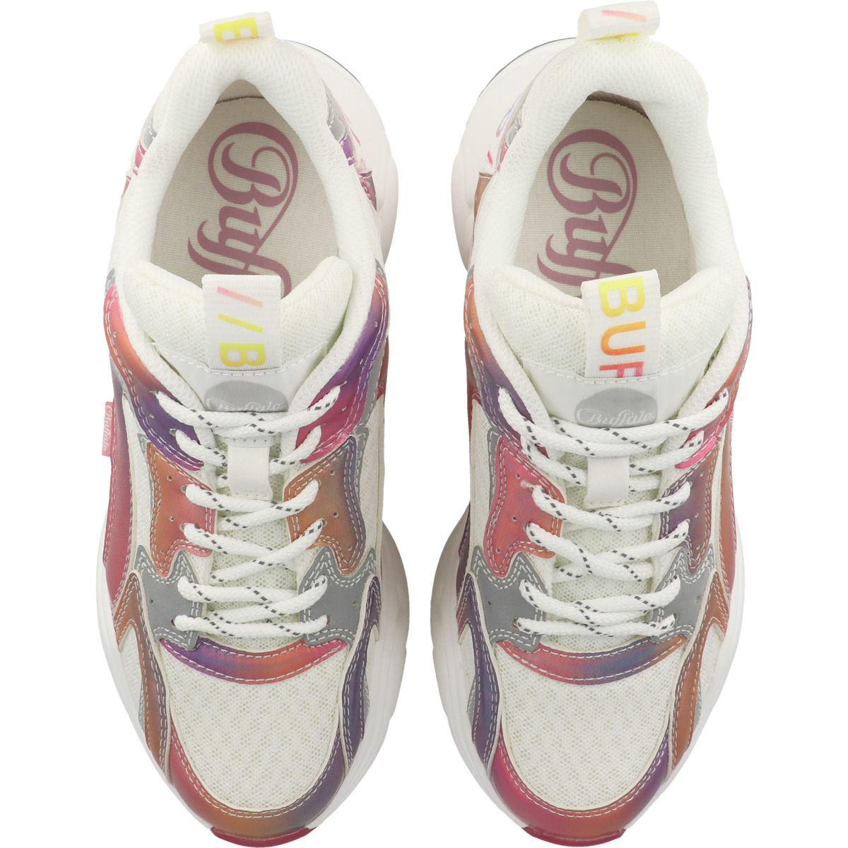 Buffalo Binary Shadow Sneaker low weiss