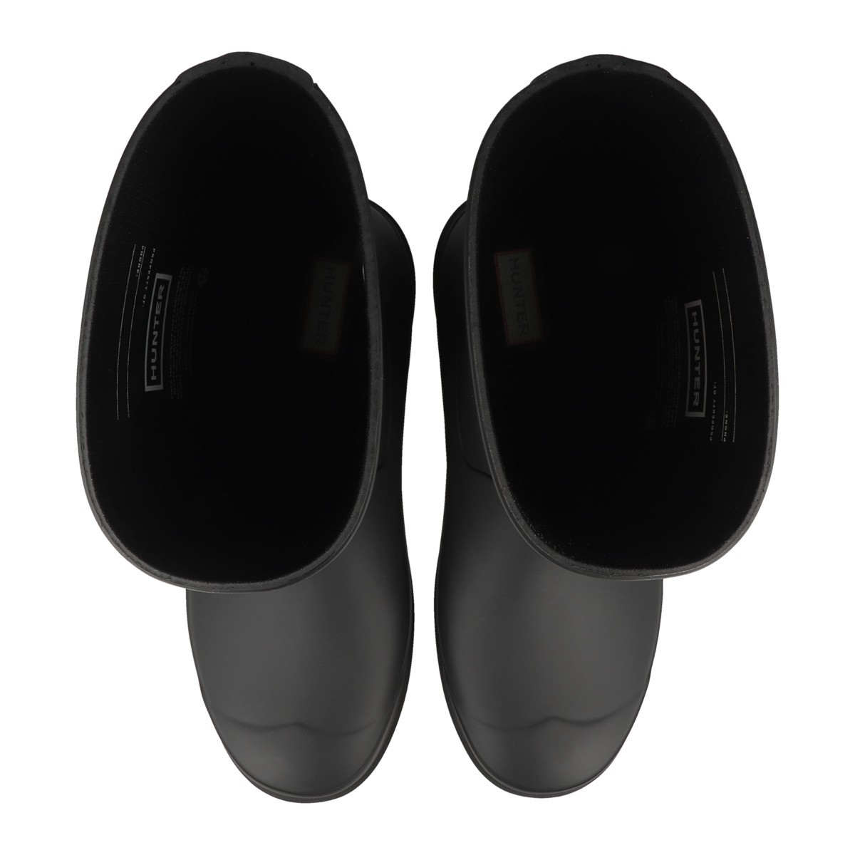 Hunter Unisex Downpour Short Boot Gummistiefel schwarz