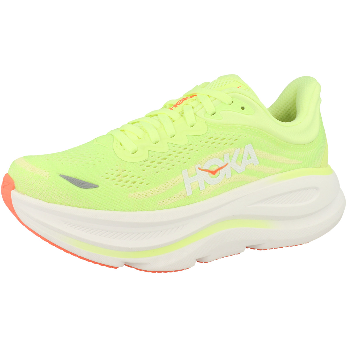 HOKA Bondi 9 Laufschuhe hellgruen