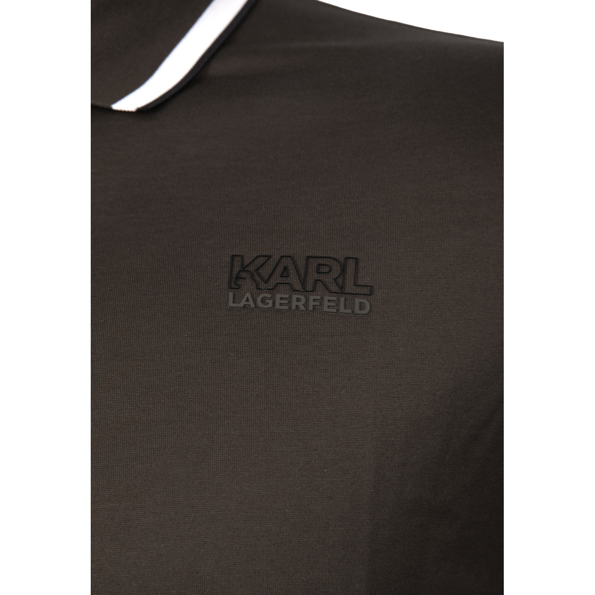 KARL LAGERFELD 745005 Poloshirt dunkelbraun