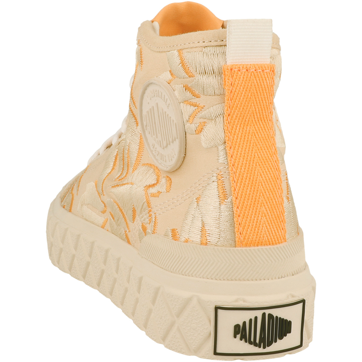 Palladium Ace Chukka Flower Sneaker mid orange