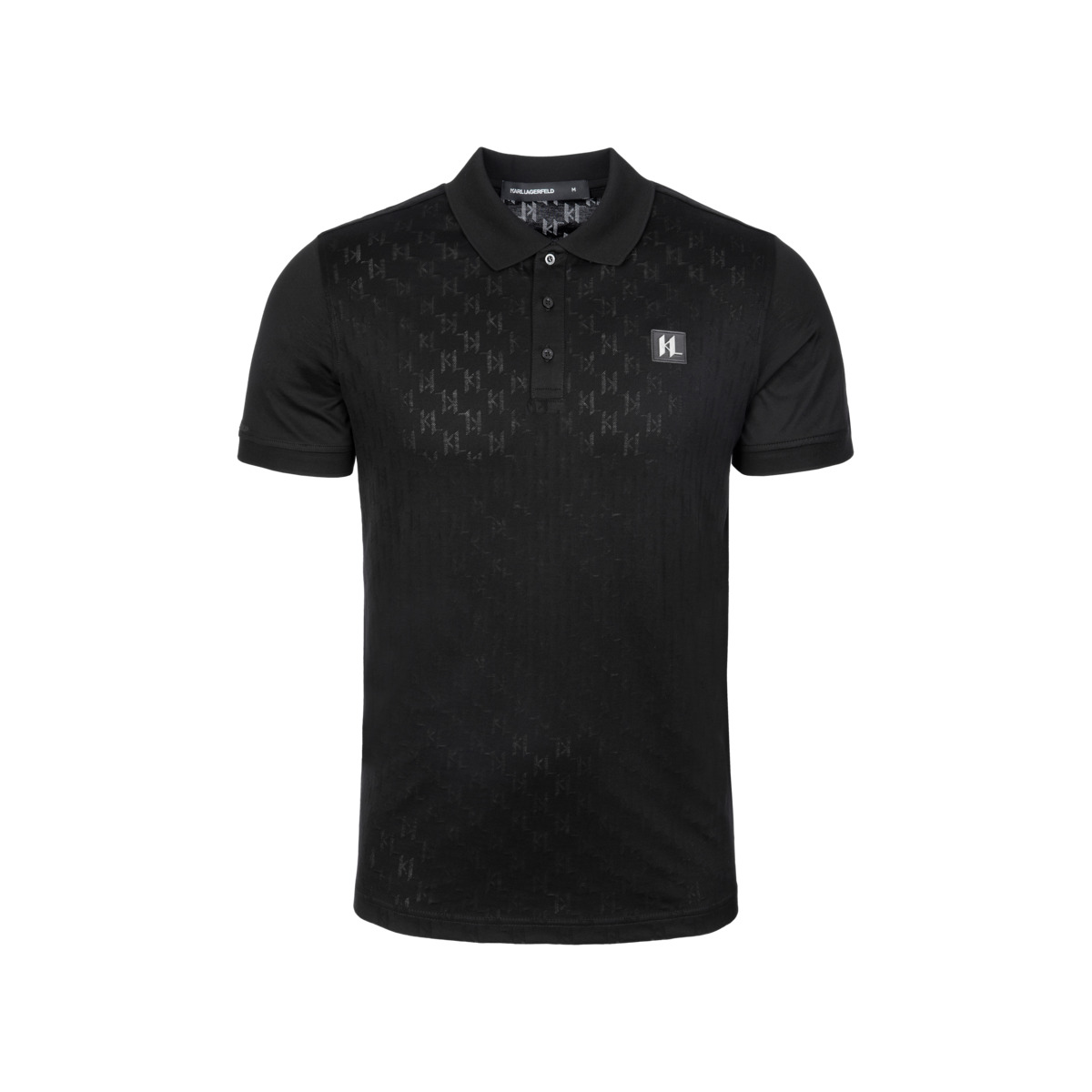 KARL LAGERFELD 745006 Poloshirt schwarz